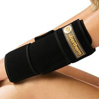 übertherm Elbow Ice Pack Wrap with Compression. Patented Ice-Pillow for Ice-Burn-Free Pain Relief from Tendonitis, Tennis and Golfers Elbow, and Sports Injury Pain. 1-Year Warranty.