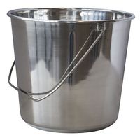 Amerihome Large Stainless Steel Bucket