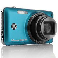 GE E1486TW 14MP Digital Camera with 8X Optical Zoom and 3.0-Inch Touch Panel RUBY RED