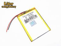 3.7V 4000mAh 357095 Lithium Polymer Ion Rechargeable Battery Lithium Polymer Li-Po Battery for MP4 GPS MP3 Bluetooth Stereo DIY Gift