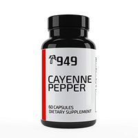 Cayenne Pepper, Under 10 Dollars, 60 Capsules, Circulation, Heart Health, No Additives or Fillers, Lab-Tested for Purity, Made in USA, Satisfaction 100% Guaranteed, 949*