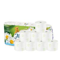 Iulove Paper Towel 8pc Hollow Replacement Roll Paper Print Interesting Toilet Paper Table Kitchen Pape,Soft Toilet Paper,White Paper Towels,Household Three-Layer Paper Towels
