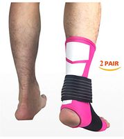 ZPPLD Ankle Brace Compression Support Sleeve,Ankle Strap Achilles Tendon Support,Ankle Support for Ligament Damage,L