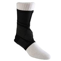 Cramer Active 325 Dual-Strap Ankle Support, Black/White, Medium