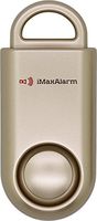 iMaxAlarm SOS Alert Personal Alarm - 130dB Alarm - Safety & Security Emergency Device - Gold