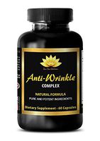 Anti-Aging Hair Care - Anti-Wrinkle Complex - Natural Formula Pure and Potent Ingredients - resveratrol Aging Supplements - 1 Bottle (60 Capsules)