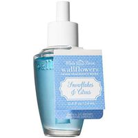 Bath and Body Works SNOWFLAKES and CITRUS Wallflowers Home Fragrance Refill 0.8 Fluid Ounce
