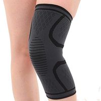 GESDY Sport Knee Protector Breathable Knee Brace Wrap for Basketball Running Nylon Knee Pad Support