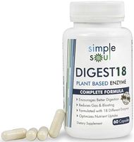 Digestive Enzymes. Plant-Based. Non-GMO. Complete Spectrum Formula: Digest 18