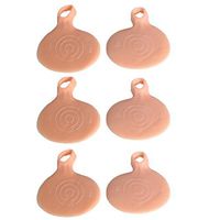 Andux 3 Pairs Metatarsal Pads Set - Ball of Foot Cushions Forefoot Cushions for Rapid Foot Pain Relief with Toe Care-QZD-02 (Nude)