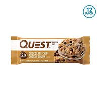 Quest Nutrition Chocolate Chip Cookie Dough Protein Bar, 20 Count