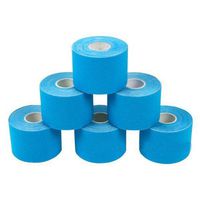 New 1 Roll 5m x 5cm Kinesiology Sports Muscles Care Elastic Physio Therapeutic Tape (Light Blue)