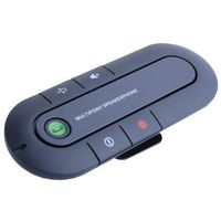 Findway Bluetooth Speakerphone Portable Multipoint Wireless Hands-Free Bluetooth Sun Visor in-Car Speakerphone Car Kit for iPhone, iPad, and Any Bluetooth Smartphone-iPhone