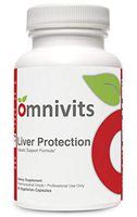 Omnivits Liver Protection | N-Acetyl-Cysteine (NAC), Alpha-Lipoic Acid, Milk Thistle Seed Extract (Silymarin) & Selenium | Hepatic Support Formula, May Protect Liver Tissue | 60 Vegetarian Capsules