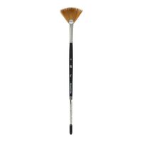 Princeton Elite NextGen Artist Brush, Series 4850 Synthetic Kolinsky Sable for Watercolor, Fan, Size 4