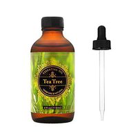 SUNPIN Tea Tree Essential Oil,100% Pure Premium Therapeutic Grade Fragrant Aroma Oil with Glass Eye Dropper,Perfect for Diffusers,Aromatherapy,Relaxation(4 Fl Oz/118ml).