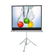 Maxstar Screens 50"x50" Tripod Portable Projection Screen, 1:1 Aspect Ratio (Matt White)