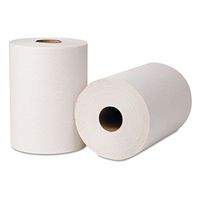 Wausau 46300 EcoSoft Universal Roll Towels, 425 ft x 8 in, Natural White
