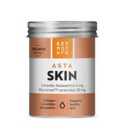 AstaSkin | Supports Healthy Skin | Collagen, Icelandic Astaxanthin 6mg, Biotin & Ceramides | Supports Skin Moisture & Elasticity | All Natural Non-GMO Gluten Free Supplement | 60 Capsules