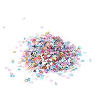 Nail Art,Putars Women Sexy 5000PCS Nail Art DIY Mixed Glitter 3mm Heart Star Flower Sequins Stickers