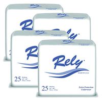 Rely Extra Protection Underwear (Pull-up), Size Medium, Case of 100