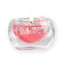 Evenday Liquid Scented Candle Gift Set-Blackcherry Lavender Mayerlemon Rosemary Damaskrose and Freesia 5.74 Oz Eco-Friendly 100% GTL(Gas to Liquid) (DamaskRose)