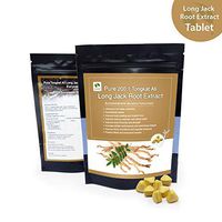 Malaysia Pure 200:1 Long Jack Tongkat Ali Root Powder Extract Tablet 2-3% Eurycomanone 30 Tablet