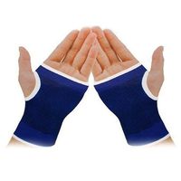 GrmeisLemc 1 Pair Wrist Hand Support Palm Breathable Durable Elastic Brace Sleeve Sports Fitness Bandage Gym Gloves