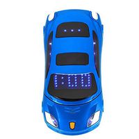 Student Flip Phone for Ferrari Car-Shape Phone Flip Keypad Car Model Mobile Phone GSM Cell Phone 100-240V, Support SMS, MP3, Camera, Video Playback, Recording, Radio, Bluetooth, Calculator(Blue)
