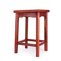 Bath Stool Rosewood Square Stool Redwood Table Stool Small Apartment Home Dining Chair Adult Footstool Wooden Non-Slip Bath Stool (Size : 303048cm)