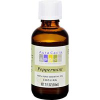 Aura Cacia, Oil Essential Peppermint, 2 Fl Oz