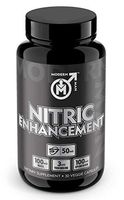 Nitric Oxide Enhancement by Modern Man – Pump Enhancing Alpha Male Booster for Men - Yohimbine HCL, Maca Root | Increase Strength, Size & Stamina | Muscle Gain Supplement - 30 Pills