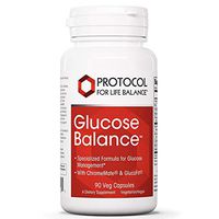 Protocol For Life Balance - Glucose Balance - ChromeMate and GlucoFit for Glucose Management, Supports Proper Insulin Function and Chromium Utilization - 90 Veg Capsules
