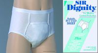 Sir Dignity® Plus Briefs, Medium, 34"-36"