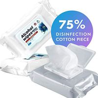 Maylai Alcohol Detergent Wipes for Adult(3 Packs,150Wipes)，Large Wet Wipes(8"x6"),75% Soft Alcohol Wipes for All-Purpose Cleaning