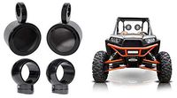 2 Rockville MAC525B 5.25" 360 Degree Swivel Tower Speaker Pods for RZR/ATV/UTV