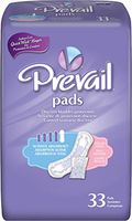 Prevail Bladder Control Moderate Pad White 11" (Pack of 16)