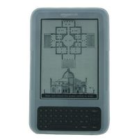 iShoppingdeals - for Amazon Kindle 3 (3rd Generation) Clear White Silicone Skin Case Gel Cover