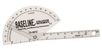 Baseline Flexion/Hyper-extension Plastic Finger Goniometer - Pack of 25 -Baseline Item #12-1012