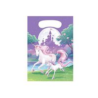 Creative Converting Unicorn Fantasy Favor Bags, 8 ct