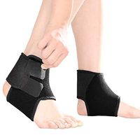 WITERY Ankle Brace 1 Pair Kids Child Adjustable Compression Brace Nonslip Ankle Support/Foot Support for Sprained Ankle/Stabiling Ligaments Tendon Ankle Stabilizer