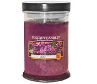 Tuscany Lilac Petal Candle, 14 Ounce
