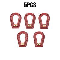 AOZBZ 5 pcs Tobacco Pipe Stand Rack Holder Foldable Portable Light Weight Single Pipe Plastic Smoking Cigar Pipe Stand