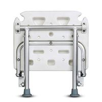 Caperp Bathroom Accessories Household Medical Folding Multi-Function Bath Chair Non-Slip Durable Bath Chair Elderly Pregnant Women Aluminum Shower Stool Portable Stool