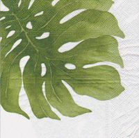 Oasis Leaf Beverage Napkins