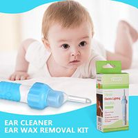 Ear Wax Removal Kit, Ear Cleaner, Ear Wax Remover with Soft and Comfortable Ear-Pick Ear Wax Removal Tool