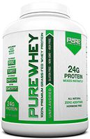 Grass Fed Whey Protein - 5lb Unflavored - 100% Natural, Cold Processed Undenatured Whey w/No Sweeteners or Added Sugars - rBGH Free + GMO-Free + Gluten Free + Preservative Free - Pure Whey