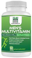 HMH Multivitamin for Men - Mens Daily Multivitamin for Immune & Prostate Support - Biotin, A, B, C & D Vitamins for Male Health - Natural Non-GMO Performance Booster Multi Vitamin 60 Capsules
