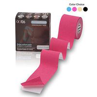 Uncut Kinesiology Tape Waterproof - 16.4 Feet Uncut Elastic Therapeutic Athletic Tape for Plantar Fasciitis Knee Shoulder Elbow