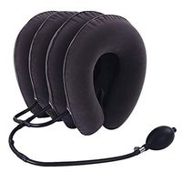 Neck Traction Device, Inflatable 4 Layer, Adjustable Neck Stretcher Posture Collar, Support Brace, Physical Therapy for Neck Pain Spine Decompression